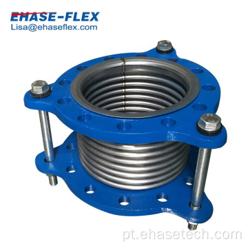 Junta flexível de metal limitada tipo flange